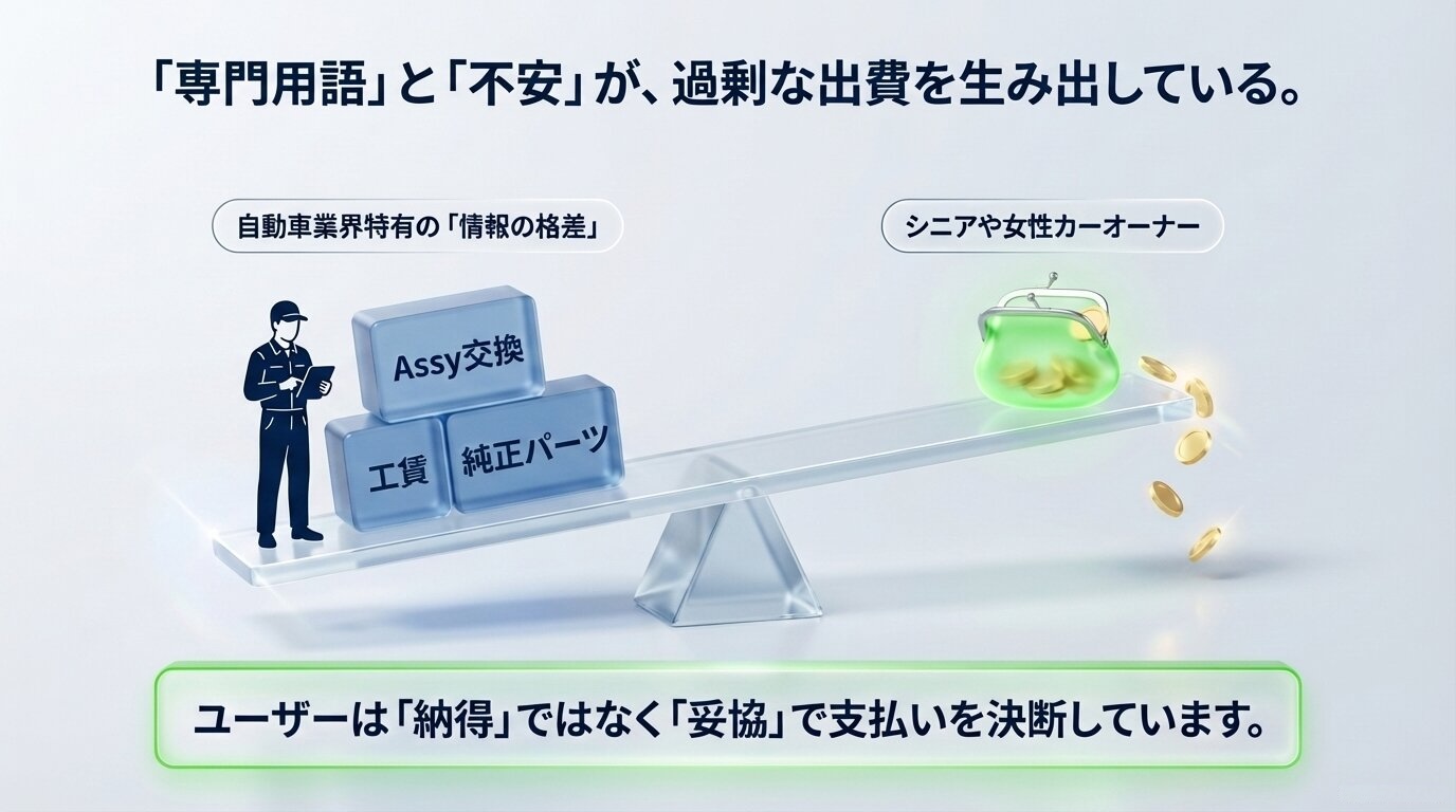情報格差のイメージ